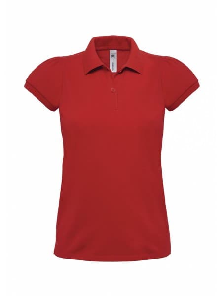Рубашка поло женская Heavymill красная
