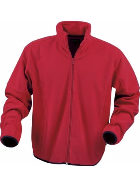 Куртка флисовая мужская LANCASTER, красная