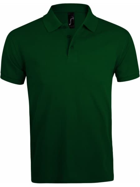 Рубашка поло мужская PRIME MEN 200 темно-зеленая