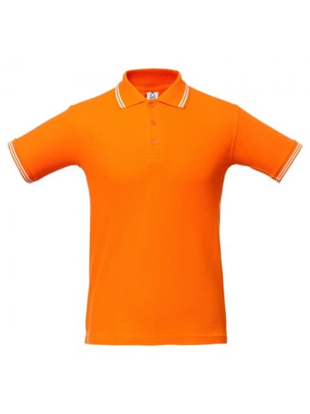Рубашка поло Virma Stripes, оранжевая