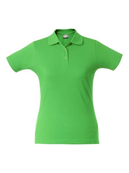 Рубашка поло женская SURF LADY, зеленое яблоко