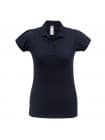 Рубашка поло женская Heavymill темно-синяя