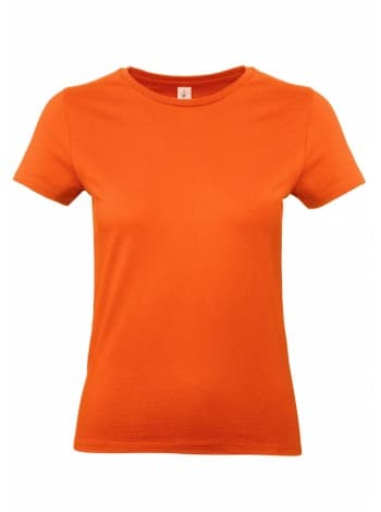 Футболка женская E190 оранжевая