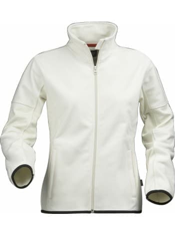 Куртка флисовая женская SARASOTA, белая с оттенком слоновой кости