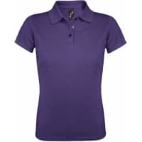 Рубашка поло женская PRIME WOMEN 200 темно-фиолетовая