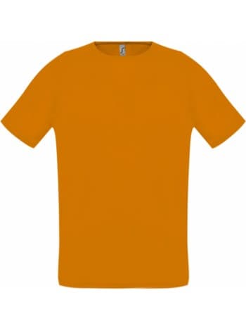 Футболка унисекс SPORTY 140, оранжевый неон