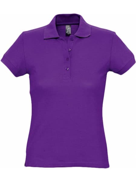 Рубашка поло женская PASSION 170, темно-фиолетовая