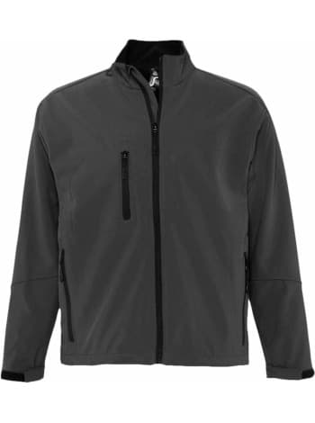 Куртка мужская на молнии RELAX 340, темно-серая