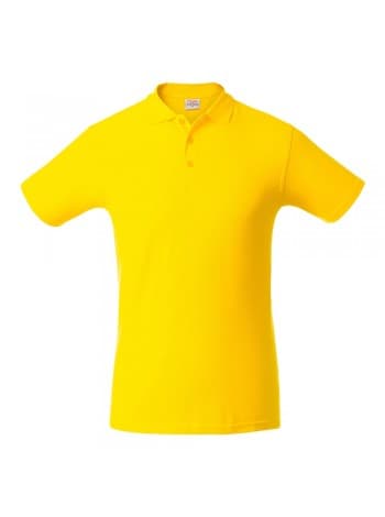 Рубашка поло мужская SURF, желтая