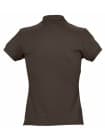 Рубашка поло женская PASSION 170, шоколадно-коричневая